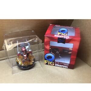 Qmx Deadpool Marvel 4 Inch Vinyl Figure Loot Crate Series